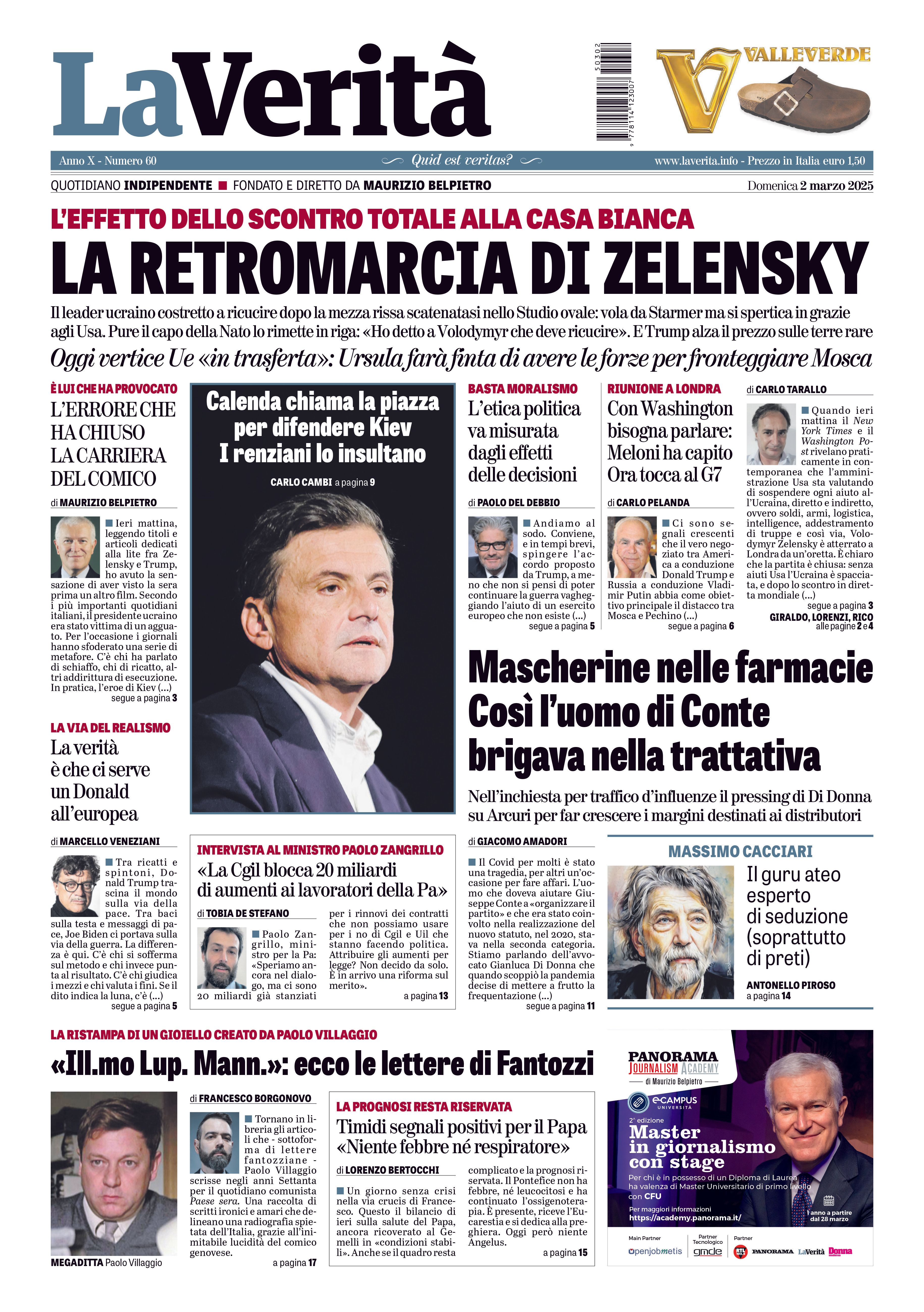 Oggi in edicola