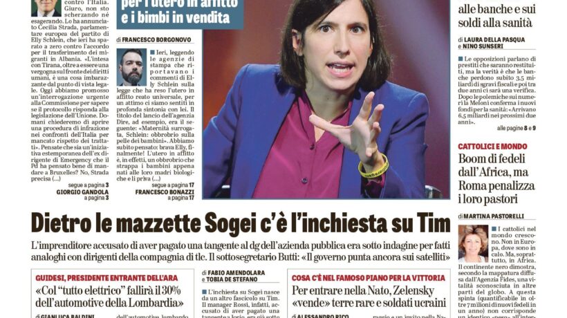 Oggi in edicola