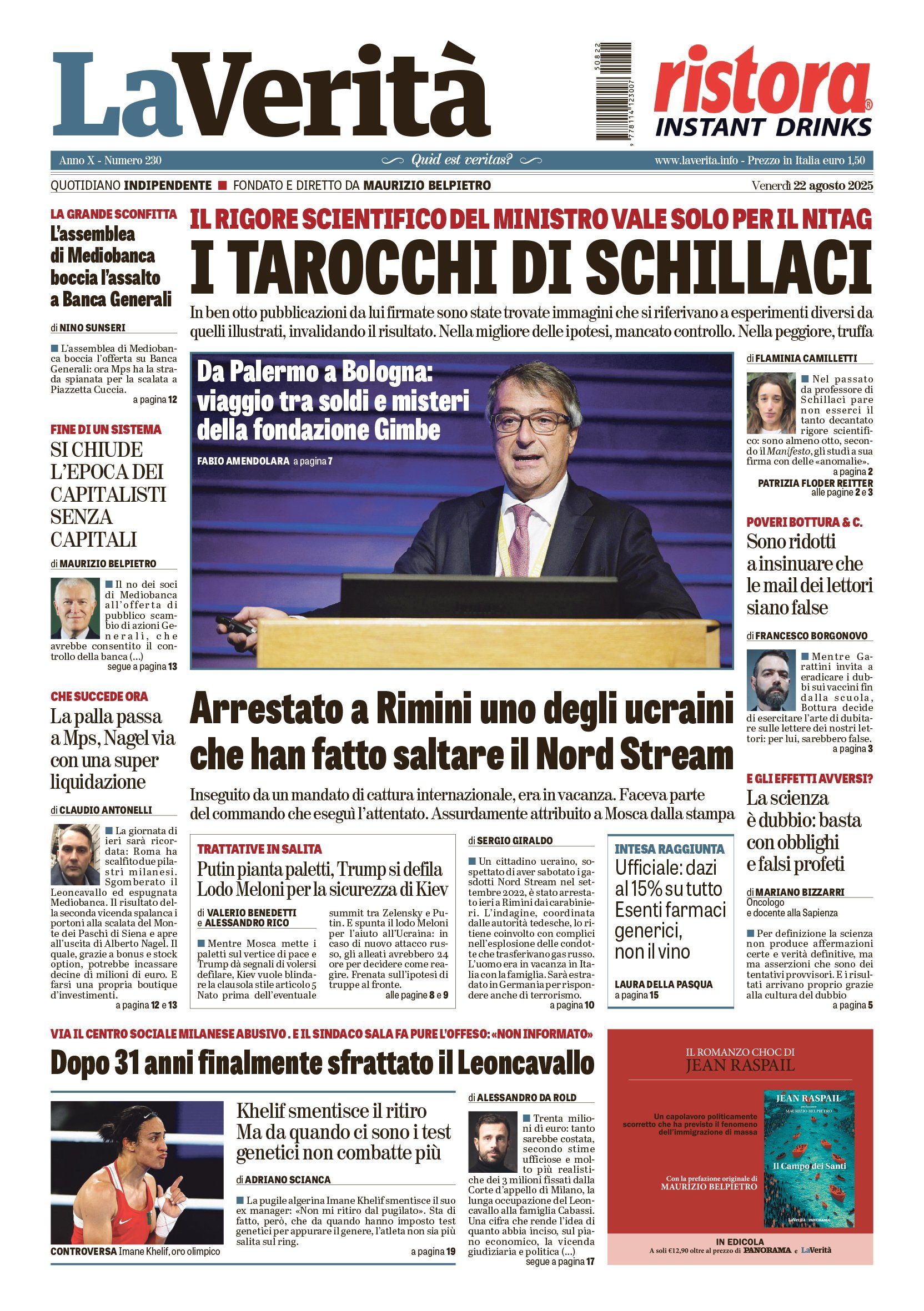 Oggi in edicola