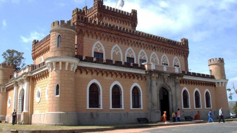 Il castello di Piria, fatto costruire dal fondatore di Piriapolis