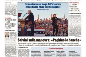Oggi in edicola