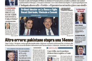 Oggi in edicola