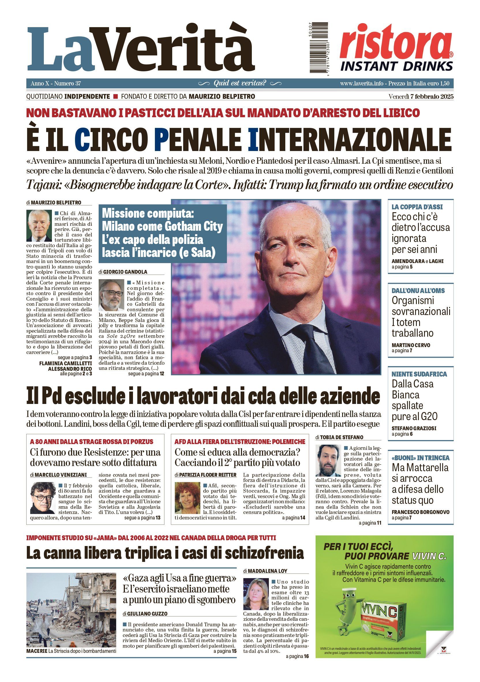 Oggi in edicola