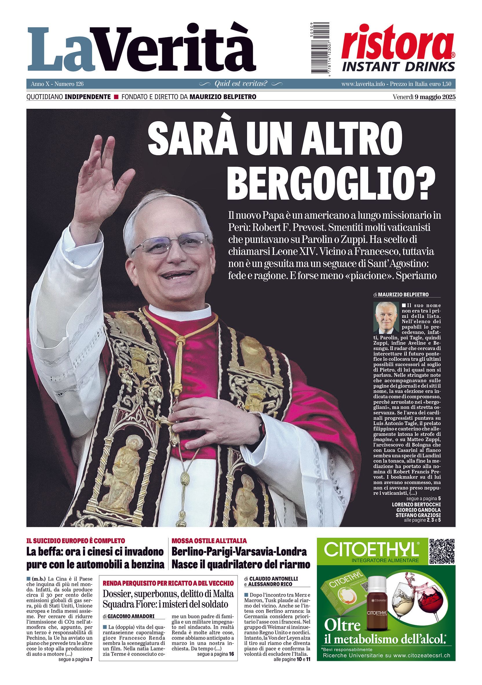 Oggi in edicola