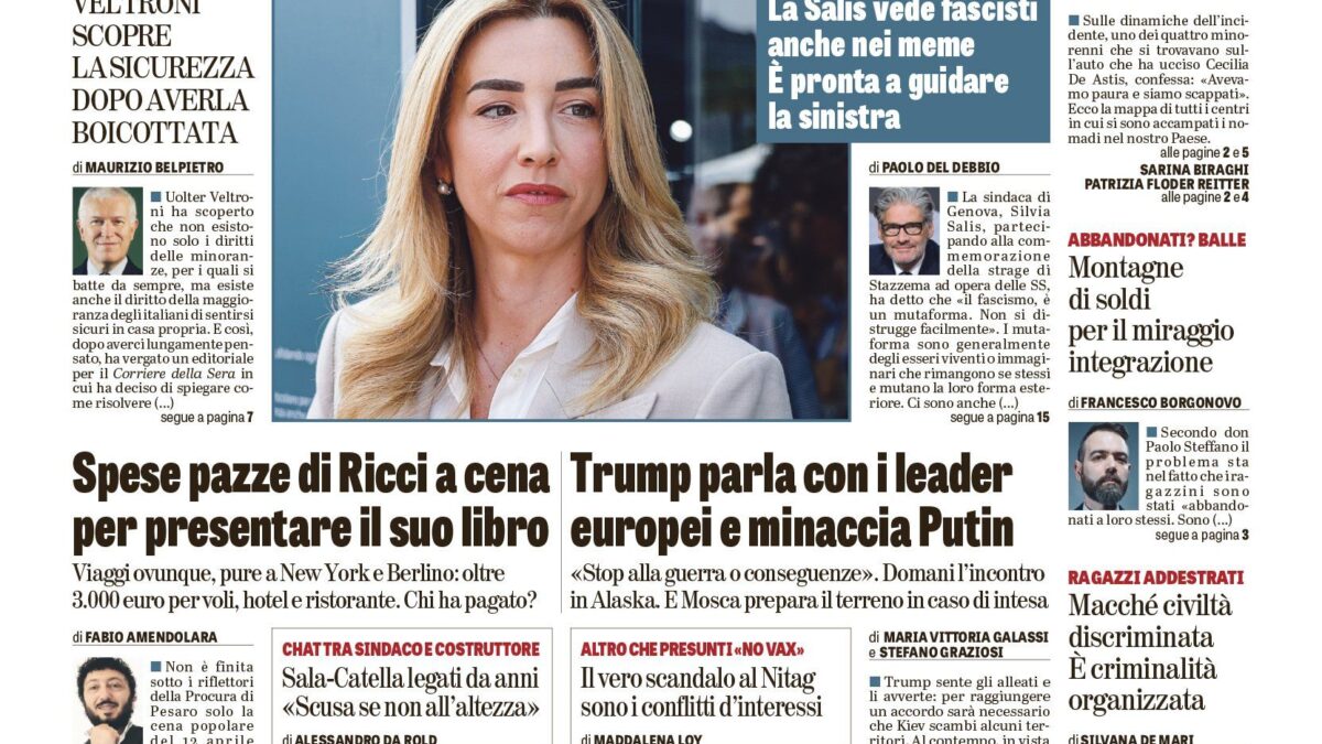 Oggi in edicola