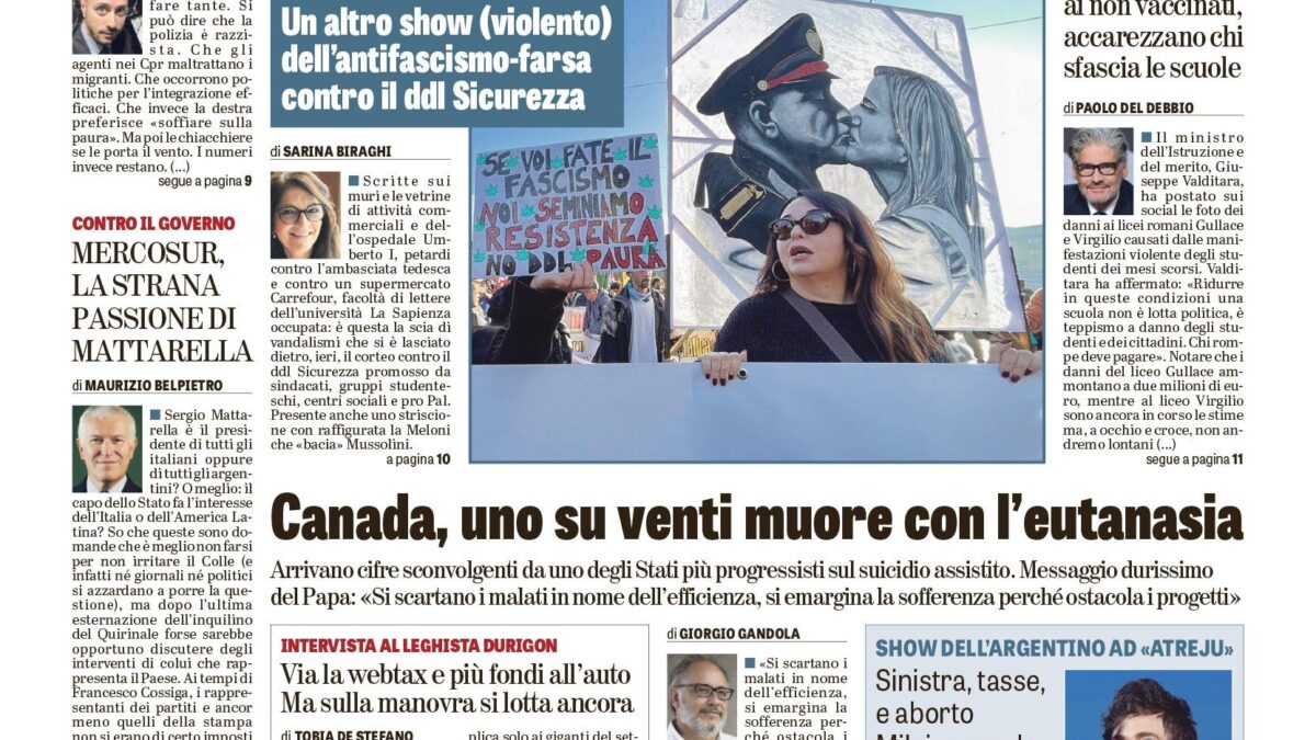 Oggi in edicola