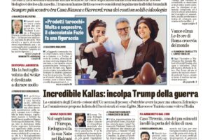 Oggi in edicola