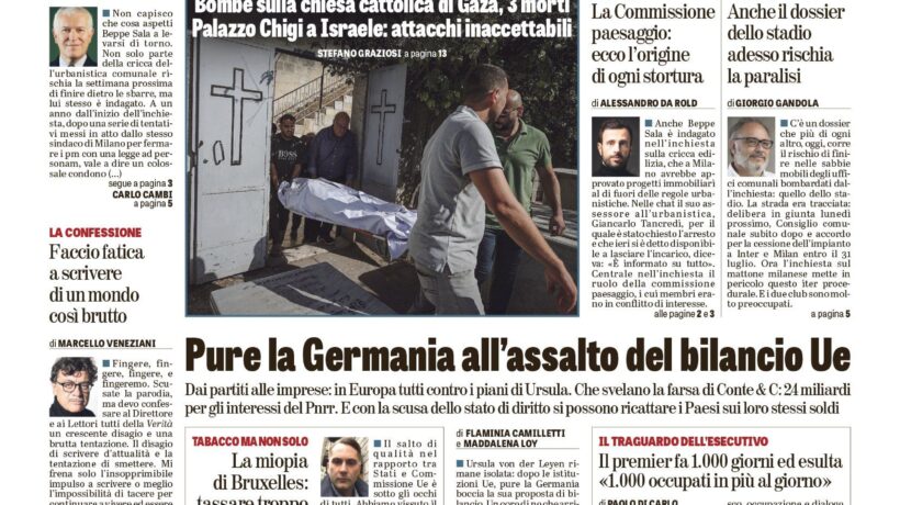 Oggi in edicola