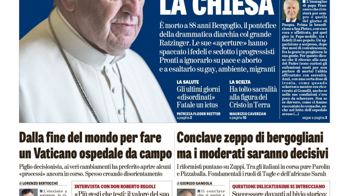 Oggi in edicola