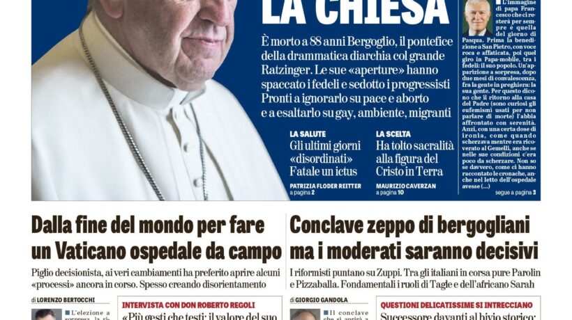 Oggi in edicola