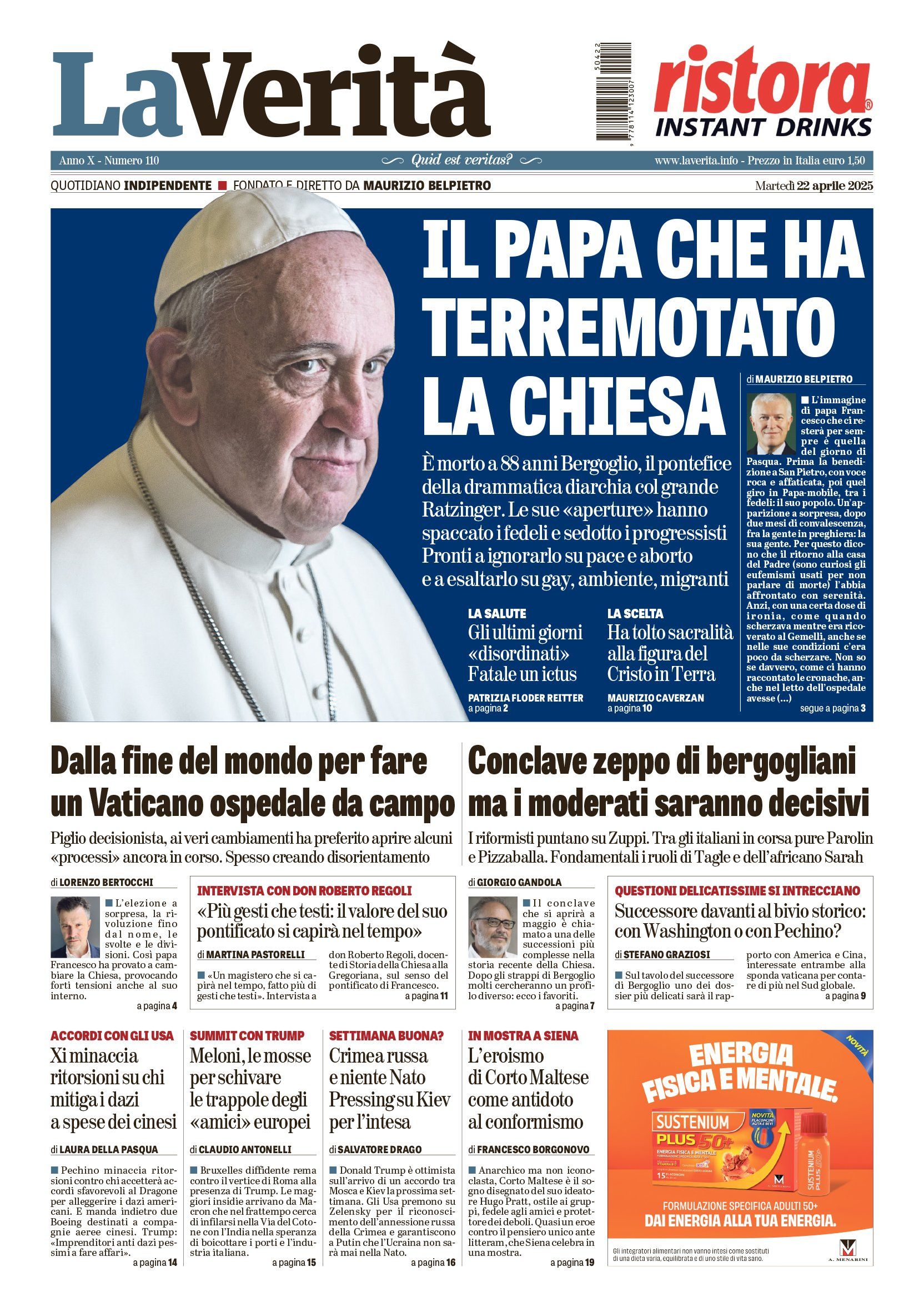 Oggi in edicola