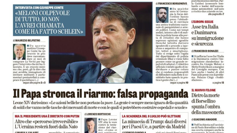 Oggi in edicola