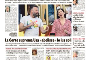 Oggi in edicola