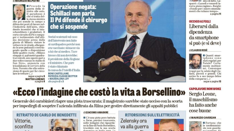 Oggi in edicola