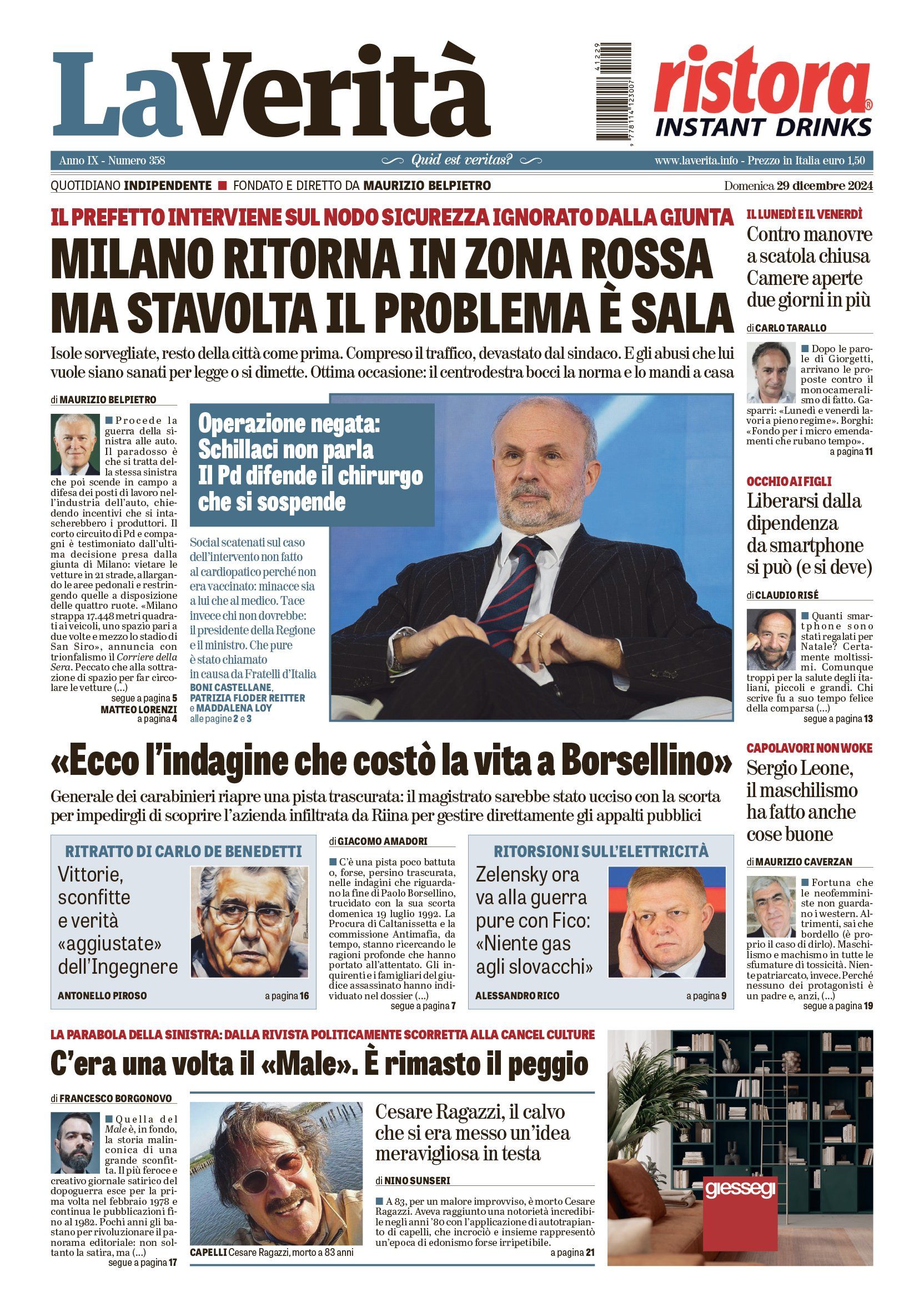 Oggi in edicola