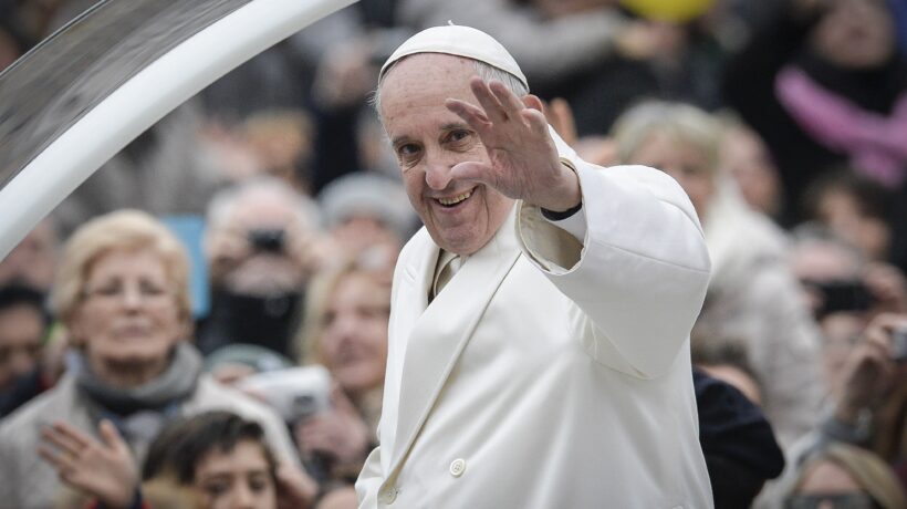 12 anni di immagini di Bergoglio