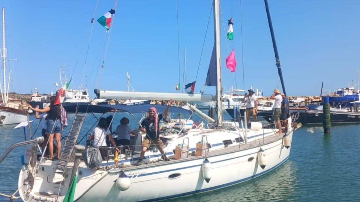 La Flotilla italiana riesce a partire (con quasi 10 giorni di ritardo)
