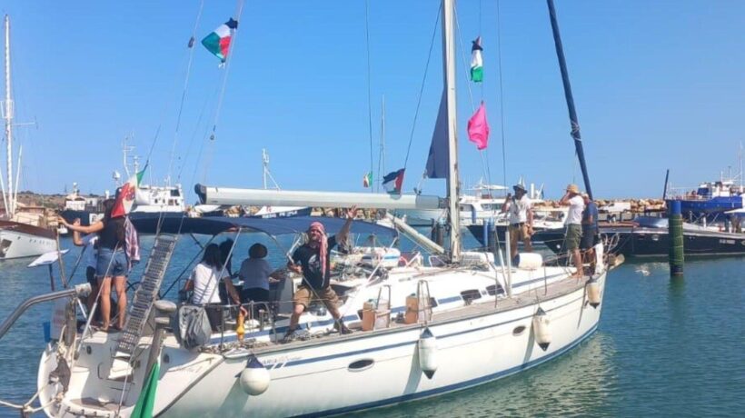 La Flotilla italiana riesce a partire (con quasi 10 giorni di ritardo)
