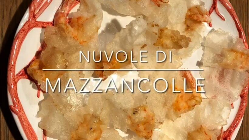 Cuciniamo insieme: nuvole di mazzancolle