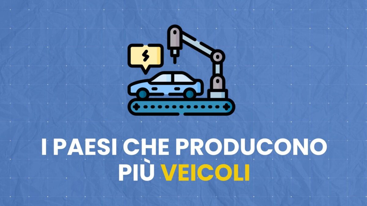 I Paesi che producono più veicoli