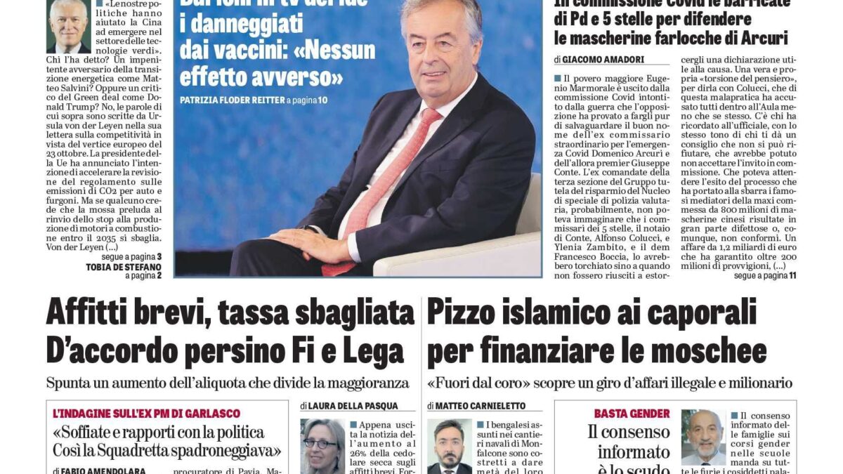 Oggi in edicola