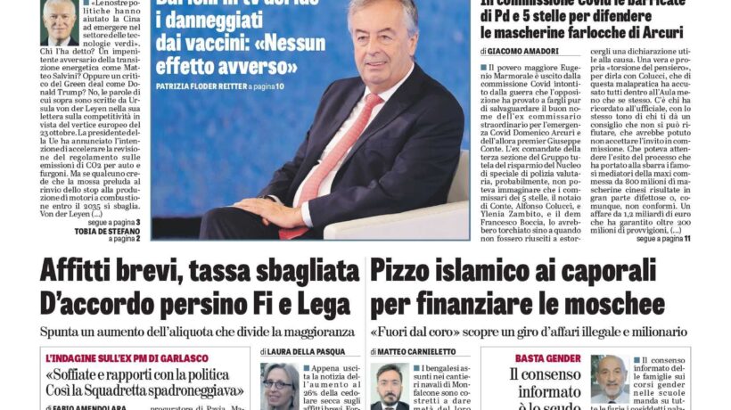 Oggi in edicola