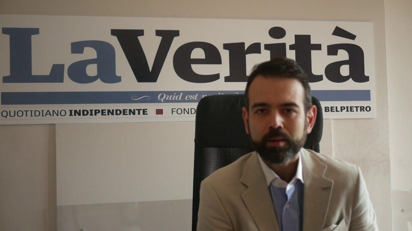 I nuovi partigiani di sinistra sventolano bandiera tedesca