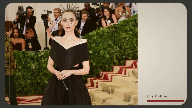 Al Met 2018 le star omaggiano papi e martiri. Per la star di Sex and the City, il presepe si porta in testa