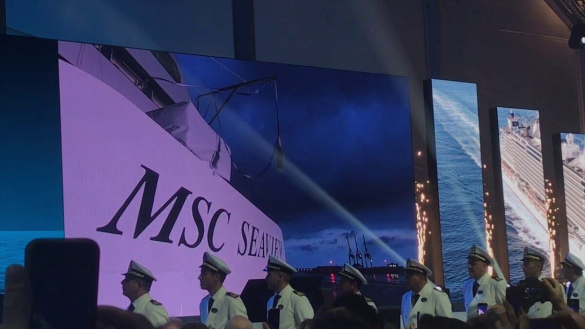 Msc vara il transatlantico più grande mai costruito in Italia