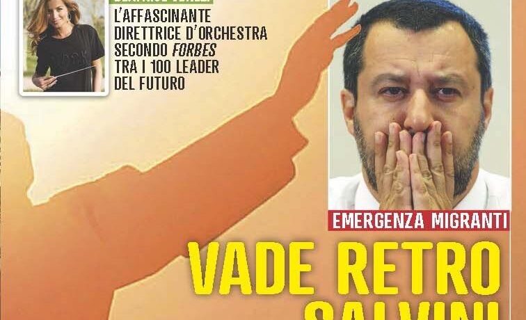 Per «Famiglia Cristiana» Salvini è come Satana