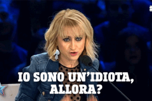 Non dovete mai dire «come sono idiota»