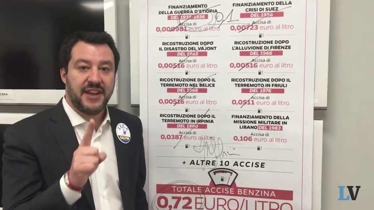 Occhio che al problema dell’Irpef si aggiunge l’aumento delle accise