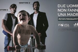 «Due uomini non fanno una madre». La verità che non si può rimuovere