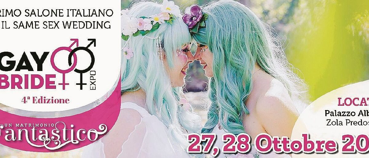 A Bologna va in scena la fiera degli sposi gay
