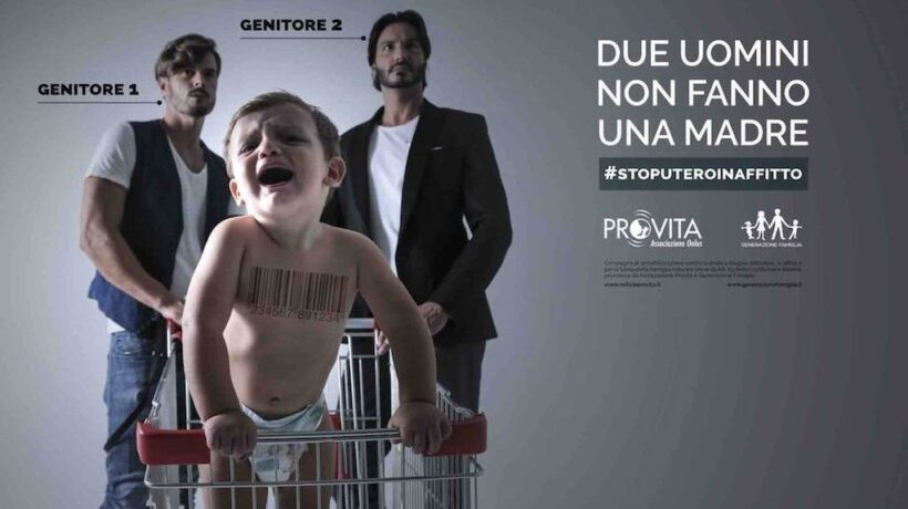 Pro vita sfida i censori con i nuovi manifesti