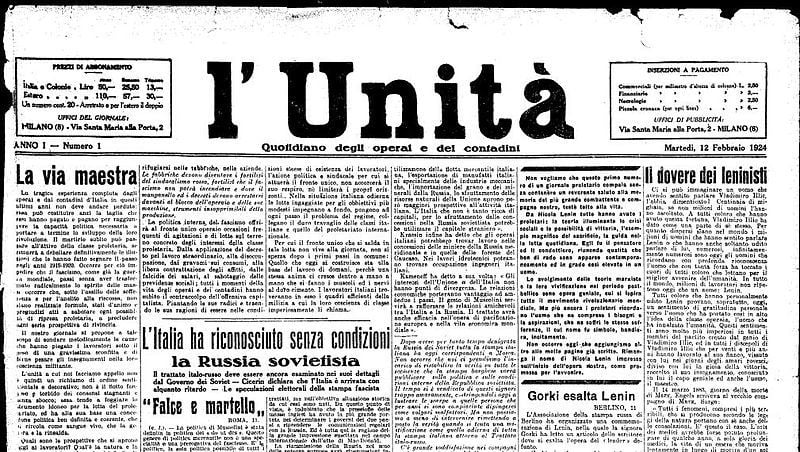 Dopo averla affossata, Renzi si compra «L’Unità» con due lire