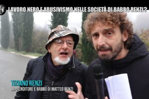 «Le Iene» azzannano babbo Tiziano sull’abusivismo e il lavoro nero