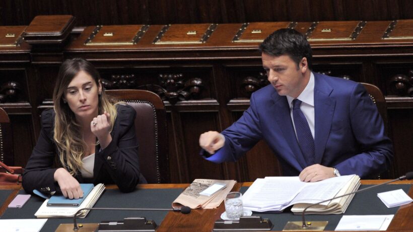 Renzi e la Boschi gemelli dell’autogol imbarazzano il Pd