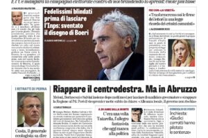 Oggi in edicola
