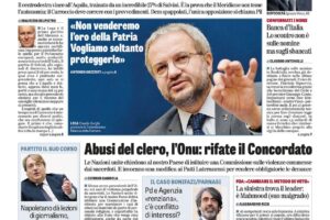 Oggi in edicola
