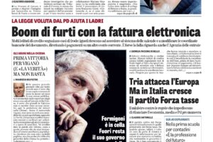 Oggi in edicola