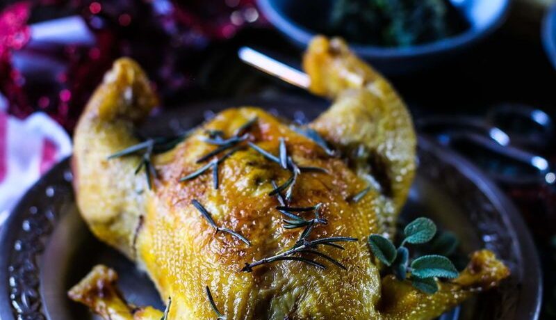 Il cappone ospite d’onore al pranzo di Natale
