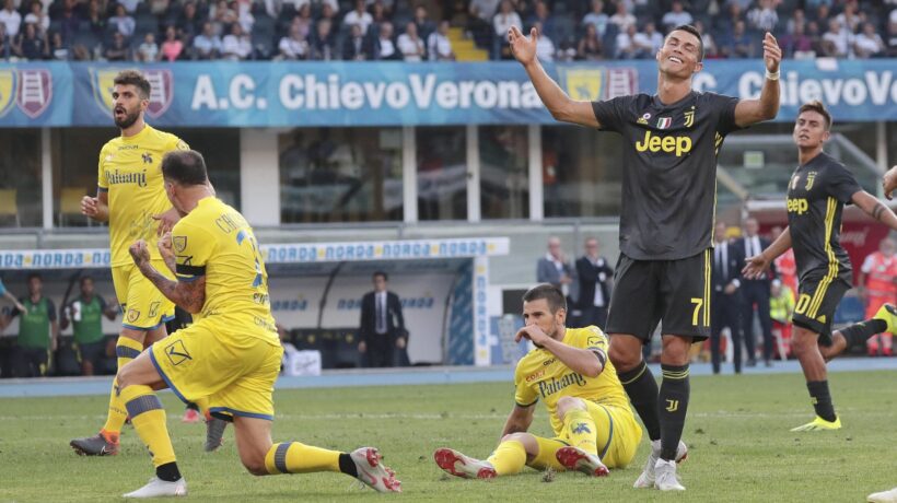 Tutti a guardare CR7. Ma le prime emozioni arrivano dal Chievo