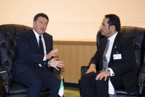 Il Bullo e l’amico Carrai dall’emiro: un’ora a parlare con chi ha i soldi