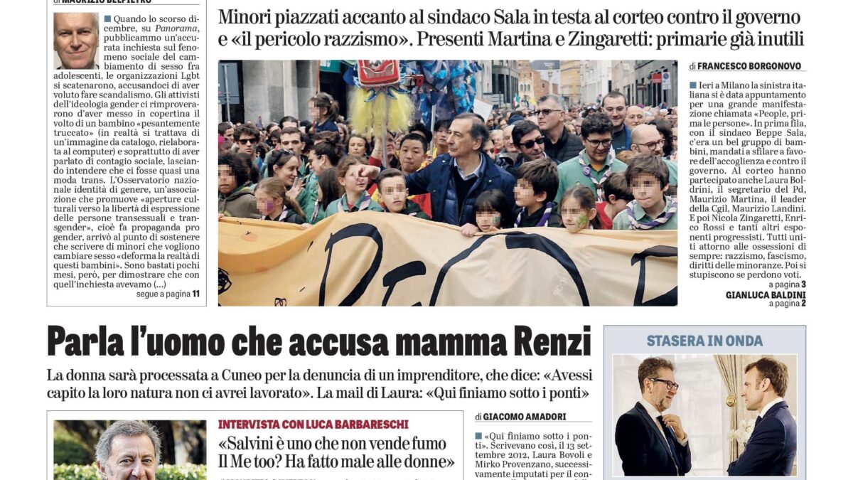 Oggi in edicola
