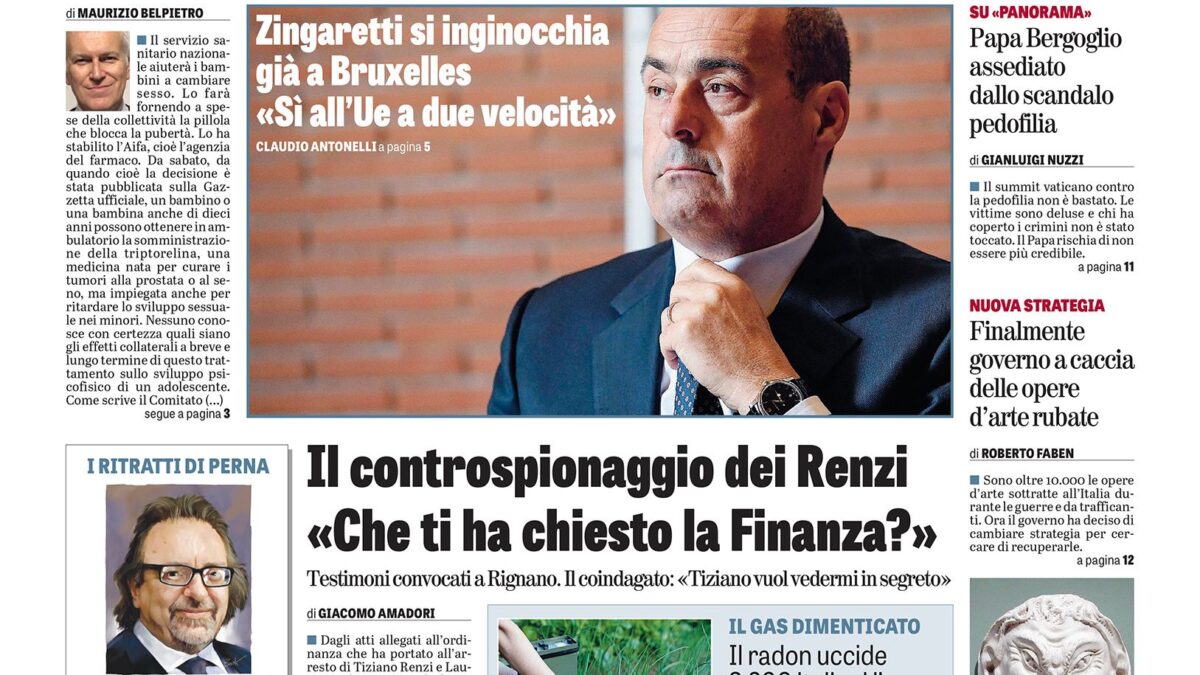 Oggi in edicola
