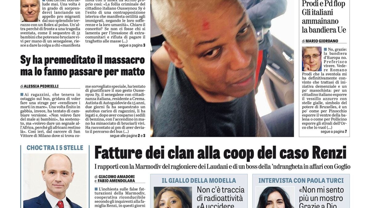 Oggi in edicola