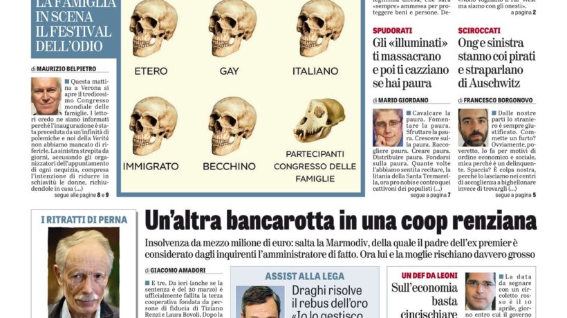 Oggi in edicola