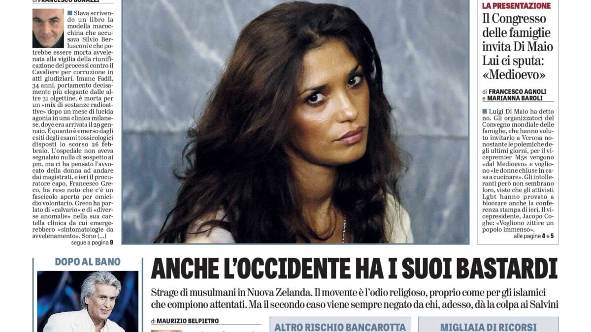Oggi in edicola