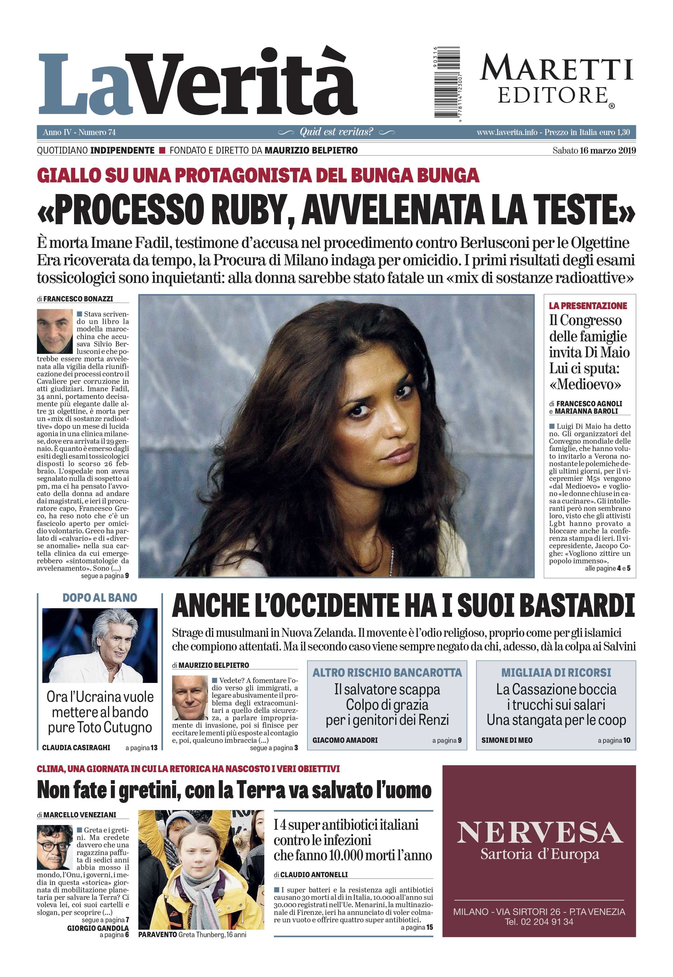Oggi in edicola